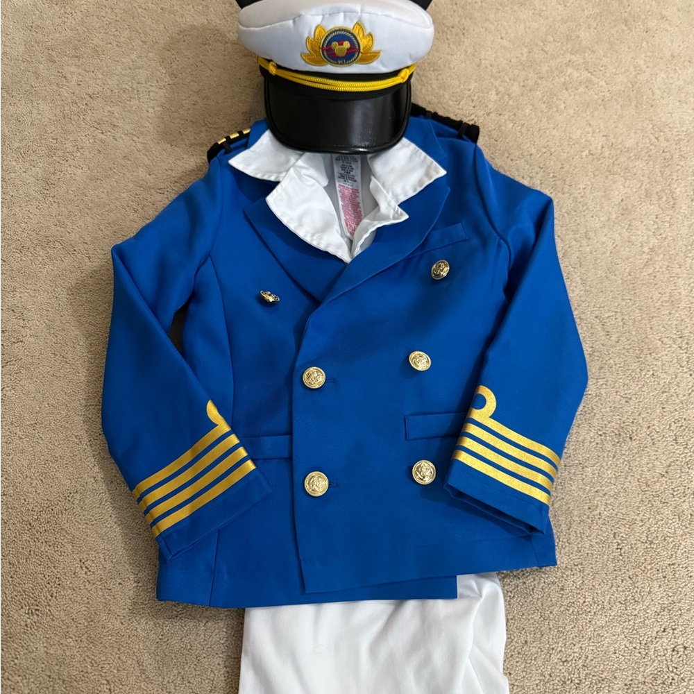 Bibbidi Bobbidi Boutique DCL Captain Mickey Costume